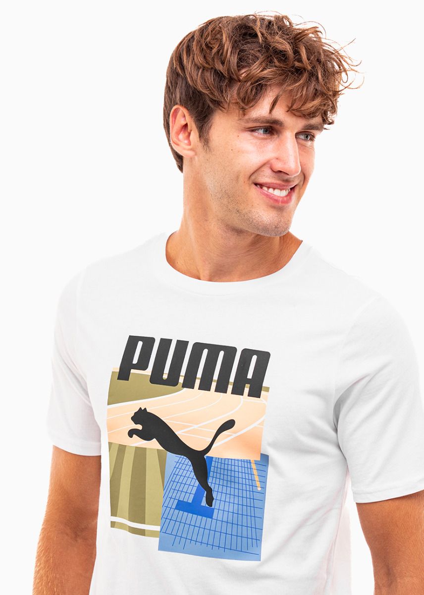 PUMA Pánské tričko GRAPHICS Summer Sports Tee II 627909 02