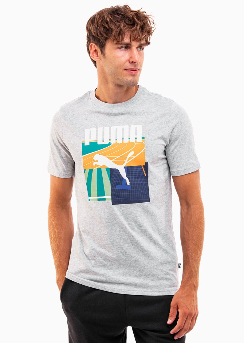 PUMA Pánské tričko GRAPHICS Summer Sports Tee II 627909 04