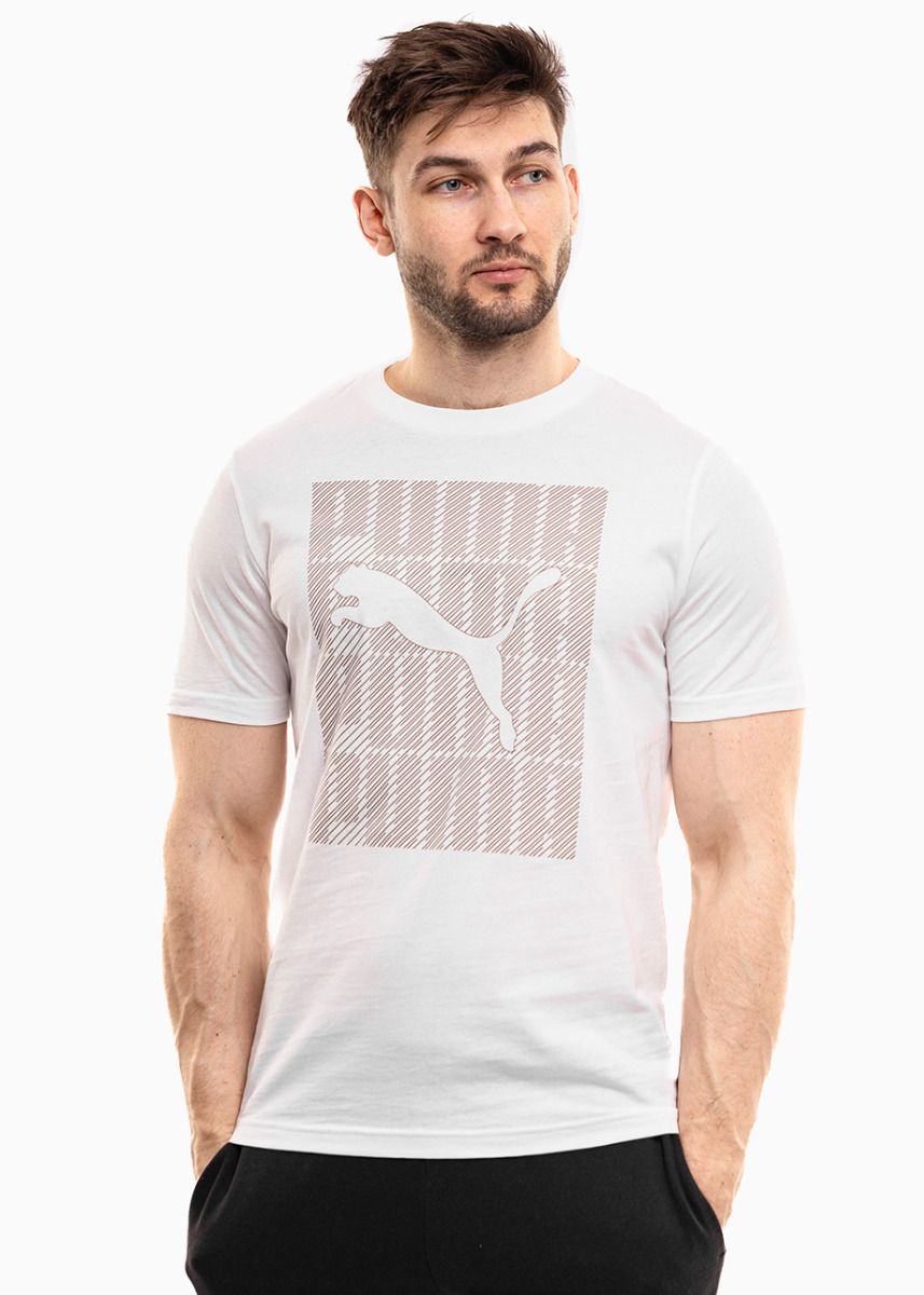 PUMA Pánské tričko Graphics Wording Tee 684825 02 PUMA Pánské tričko Graphics Wording Tee 684825 02