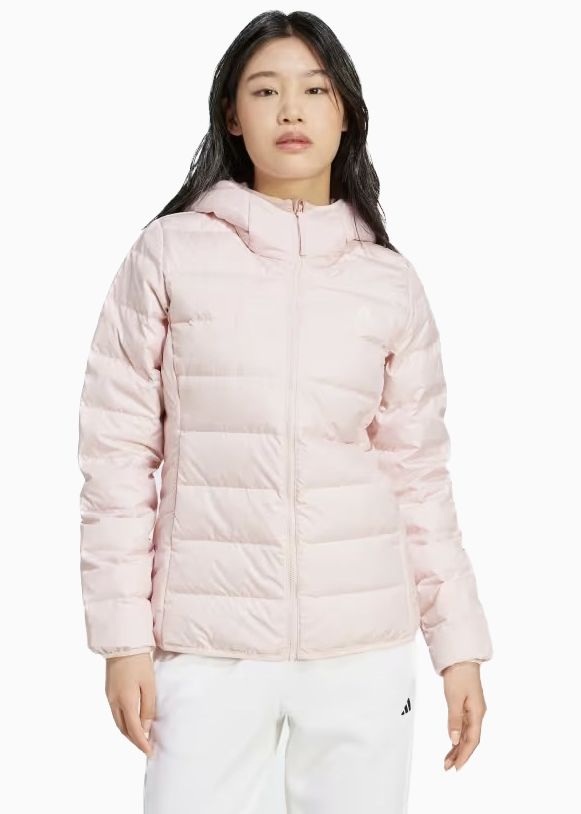 adidas Dámská bunda Essentials Light Down Hooded IX8931