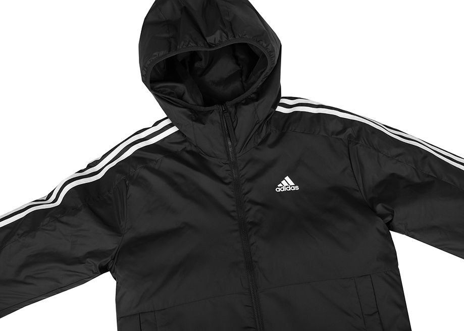 adidas Pánská bunda Essentials 3-Stripes Insulated Hooded IN7194