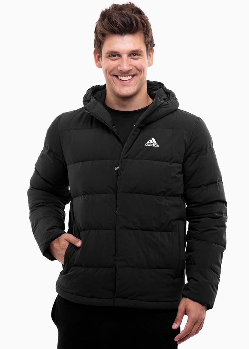 adidas Pánská bunda Helionic Hooded Down HG8751