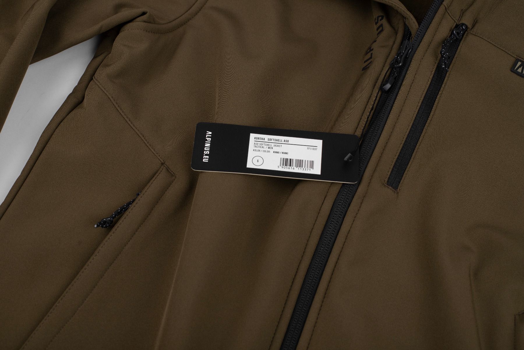 Alpinus Pánská bunda softshell ASO Tactical FF11337