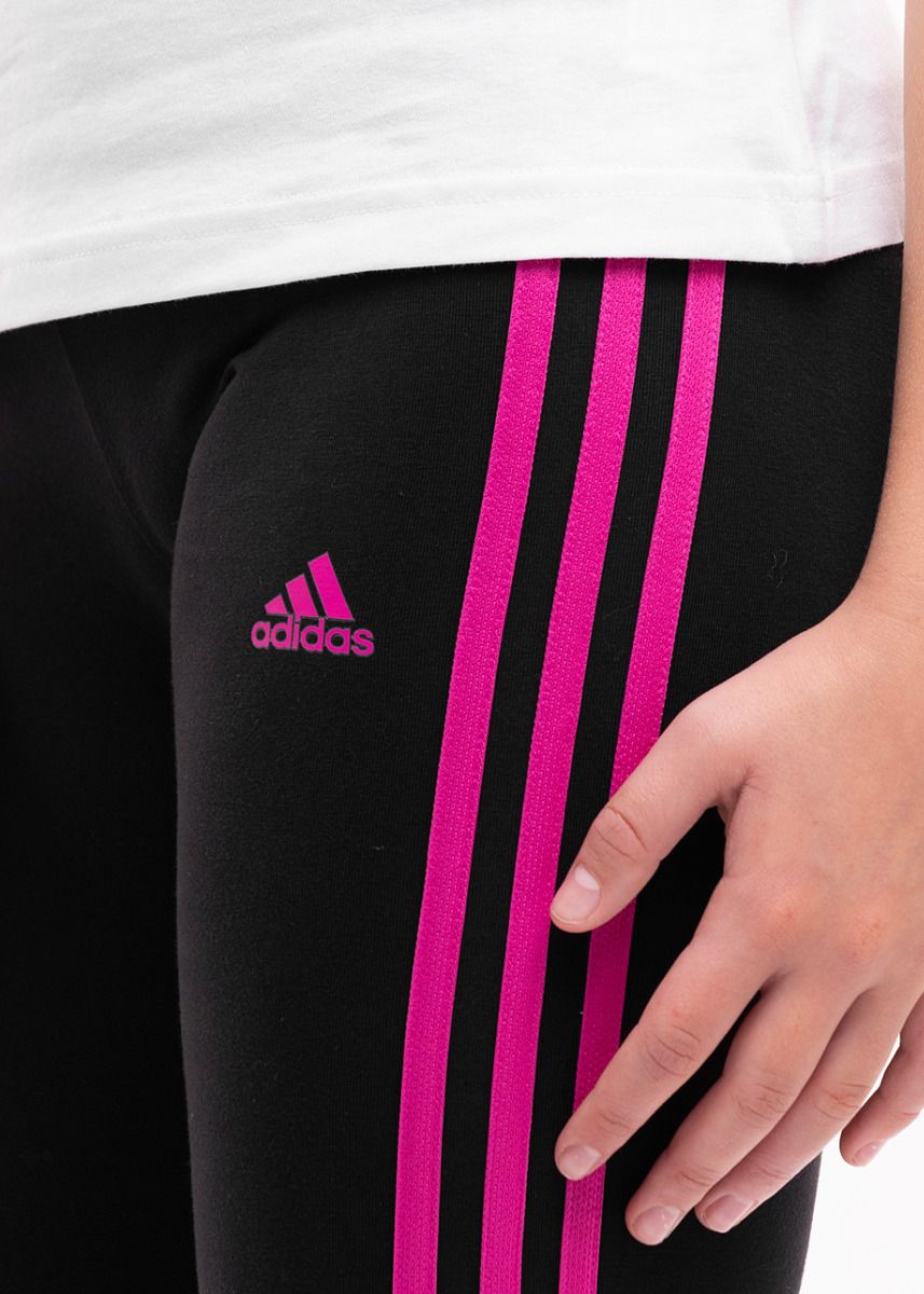 adidas Détské legíny Essentials 3-Stripes Cotton Tights IC3627