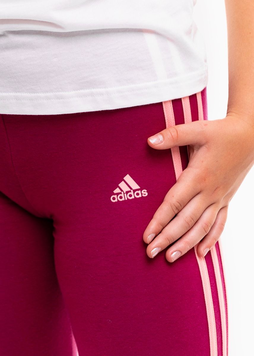 adidas Pro Děti Leginy Essentials 3 Stripes Leggings HE1997