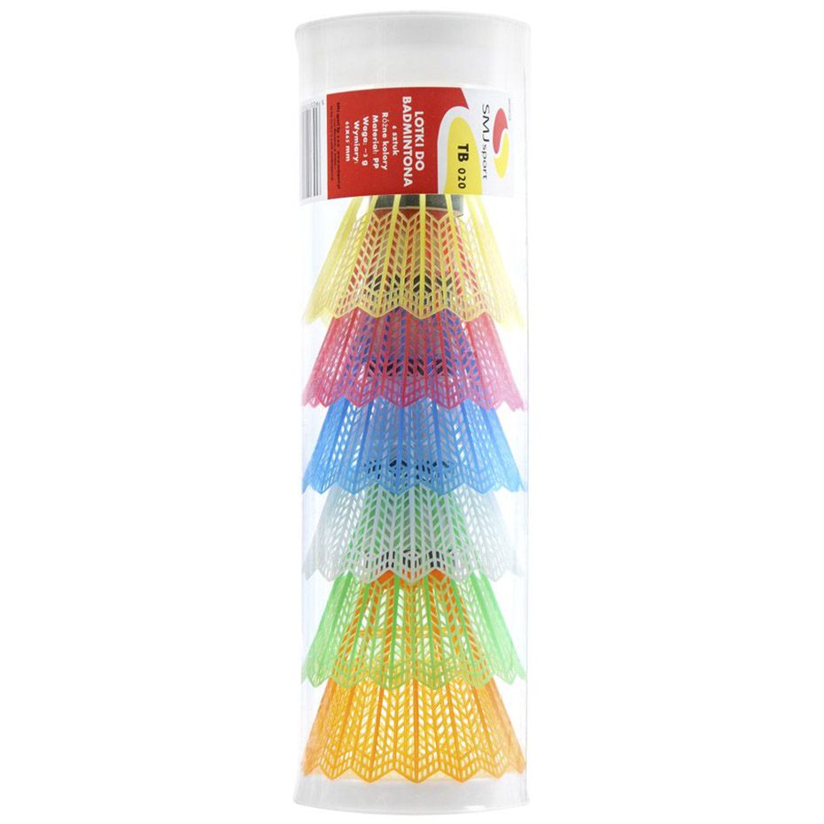 SMJ Míčky pro badminton TB020 Teloon 6pcs SMJ Míčky pro badminton TB020 Teloon 6pcs