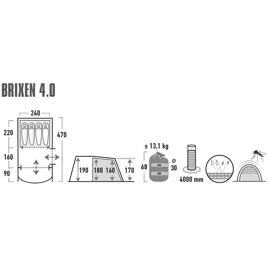 High Peak Stan Brixen 4.0 11815