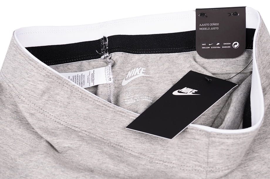 Nike Dámské legíny Club Logo 2 815997 063 Nike Dámské legíny Club Logo 2 815997 063