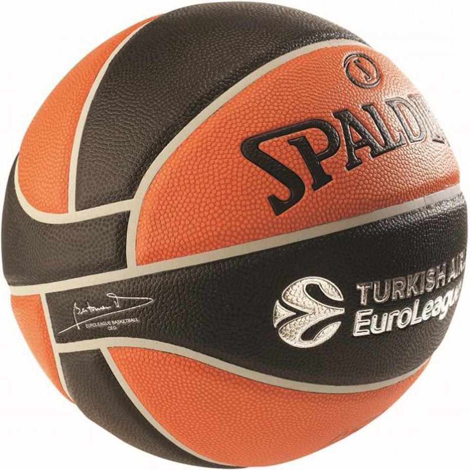 Spalding Basketbalový míč Euroleague TF-1000 Legacy 77100Z Spalding Basketbalový míč Euroleague TF-1000 Legacy 77100Z