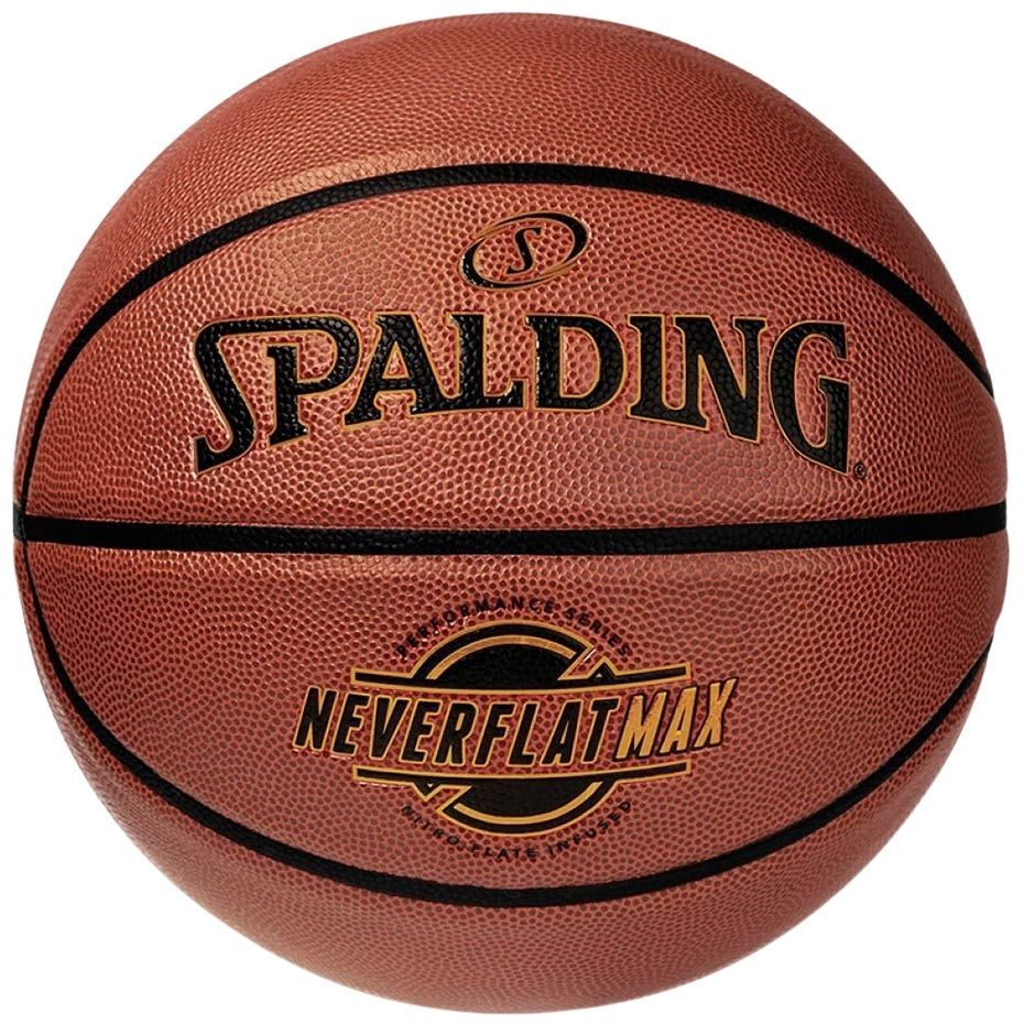 Spalding Basketbalový míč Neverflat Max 76669Z