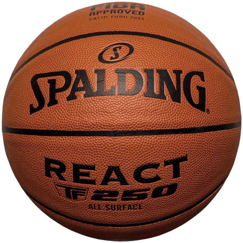 Spalding Basketbalový míč React TF-250 Logo Fiba 76967Z