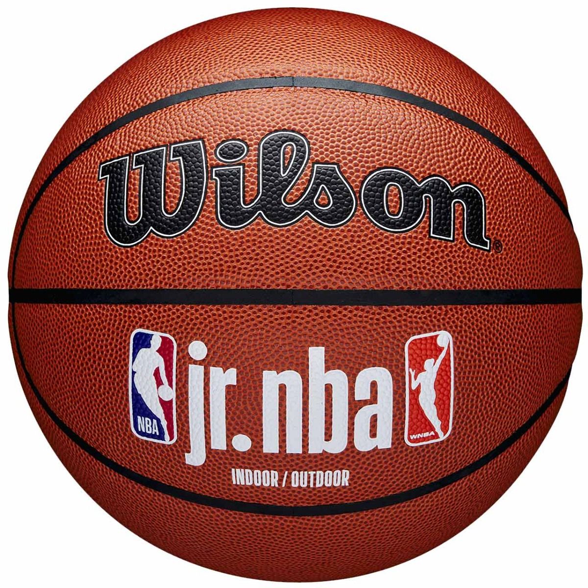 Wilson Basketbalový míč JR NBA Logo Indoor Outdoor WZ2009801XB7 Wilson Basketbalový míč JR NBA Logo Indoor Outdoor WZ2009801XB7