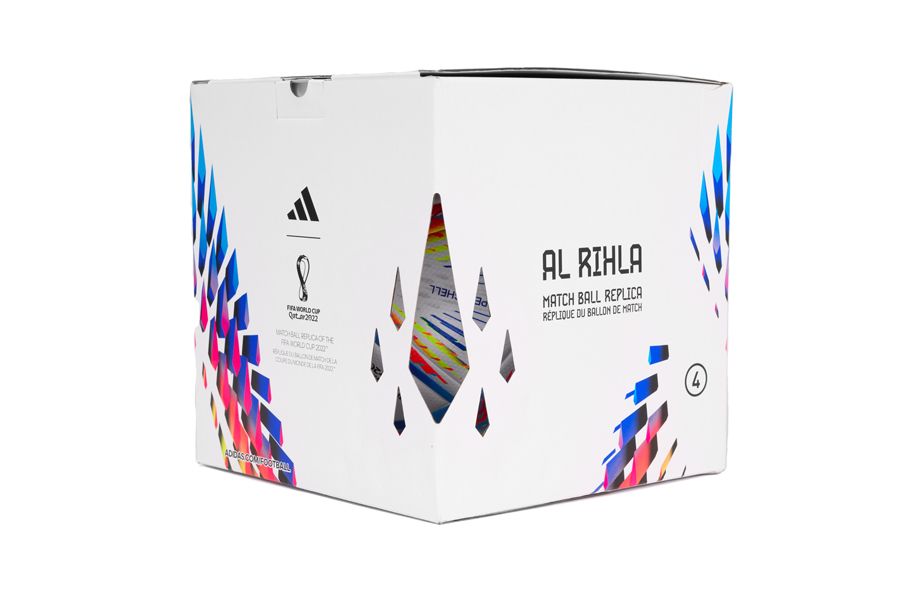 adidas Míč Al Rihla League box r.4 H57782 adidas Míč Al Rihla League box r.4 H57782