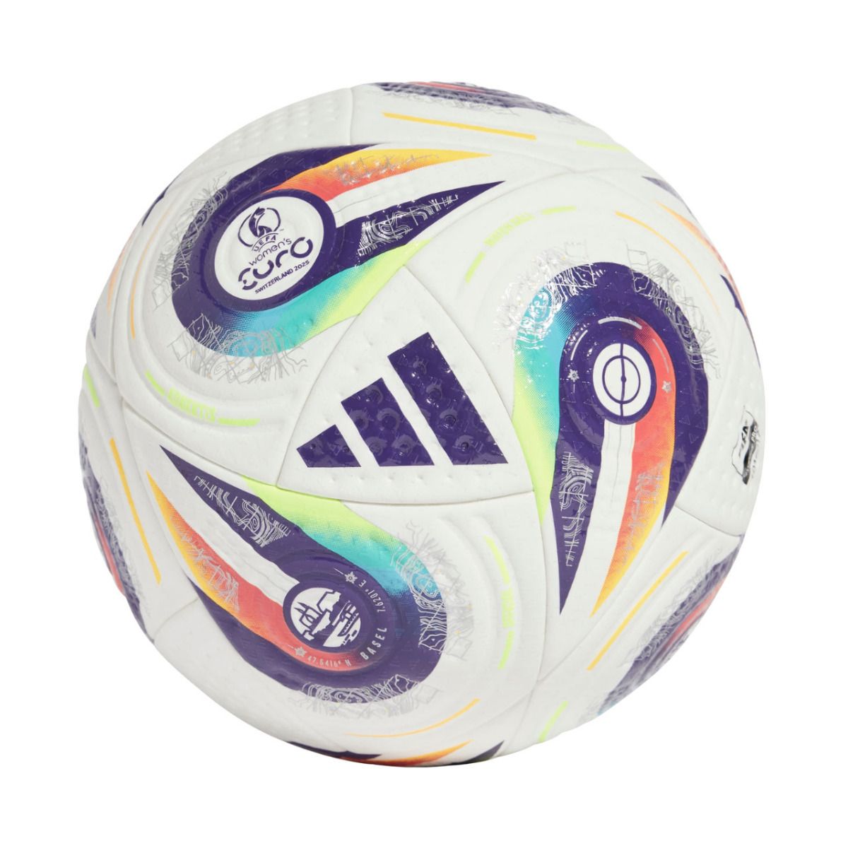 adidas Fotbalový míč Women's Euro25 Pro JH1261