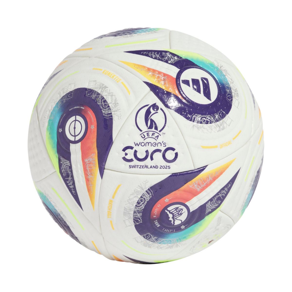 adidas Fotbalový míč Women's Euro25 Pro JH1261