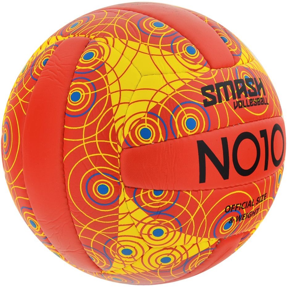 NO10 Volejbalový míč Smash Red 56063 C