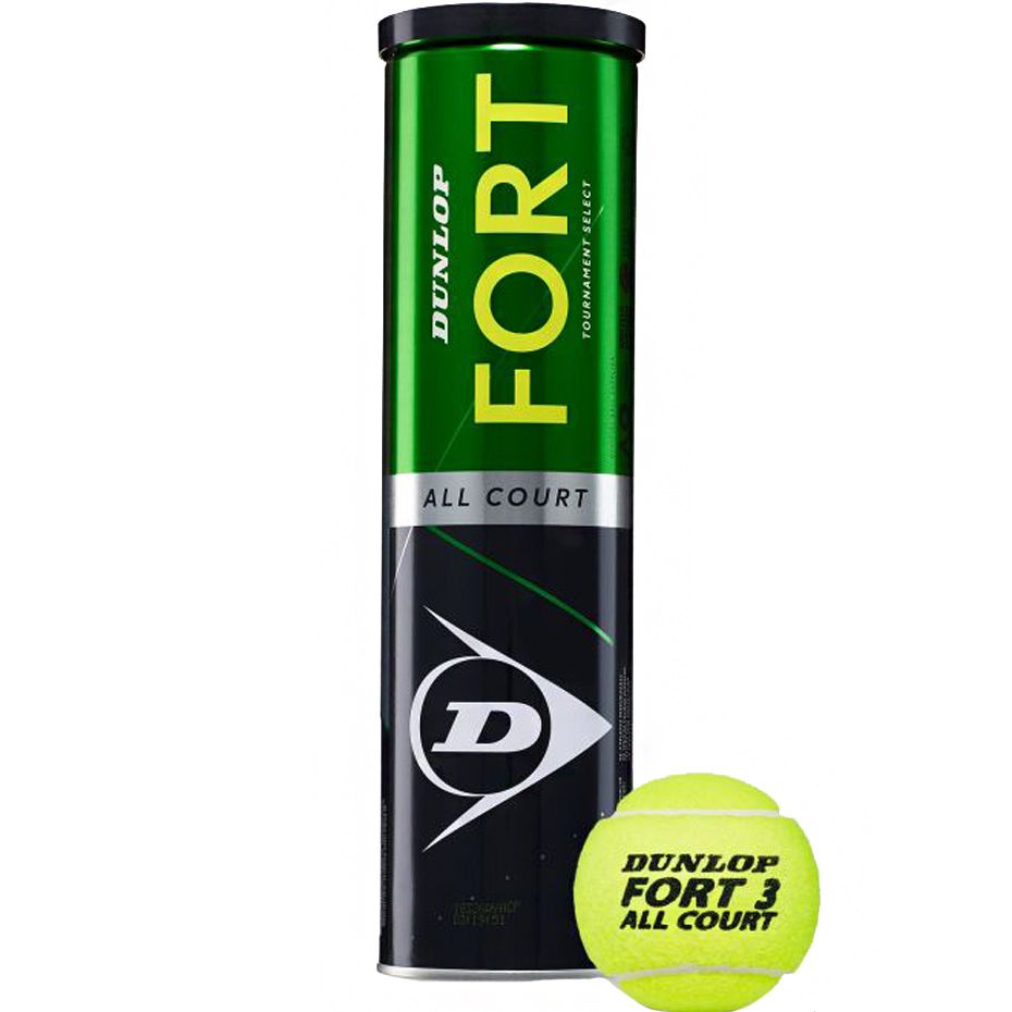 Dunlop Tenisové míče 4pcs Fort All Court Tournament Select