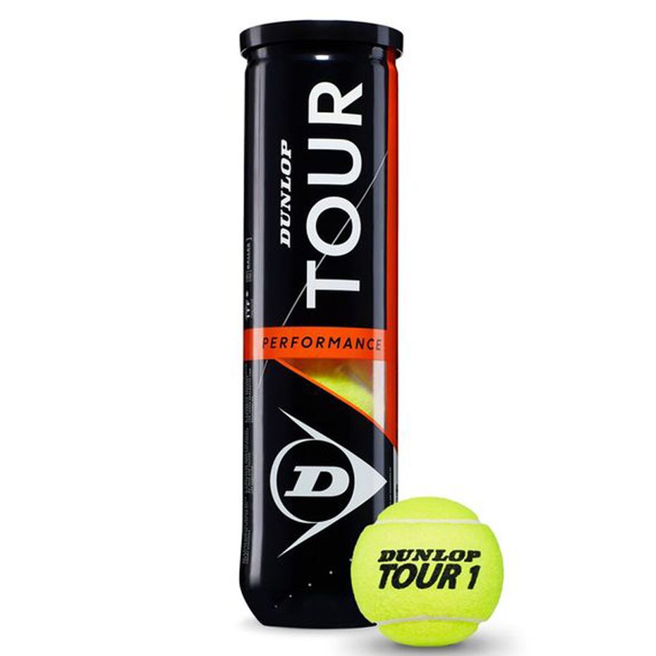Dunlop Tenisové míče 4pcs Pro Tour Performance