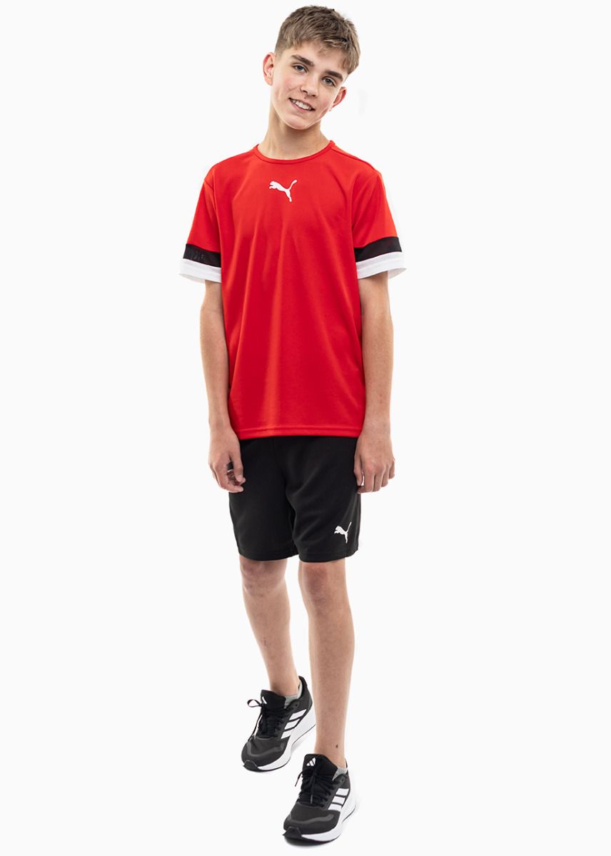 PUMA Dětský Sportovní Set Tričko Šortky teamRISE Jersey Jr 704938 01/704943 04 PUMA Dětský Sportovní Set Tričko Šortky teamRISE Jersey Jr 704938 01/704943 04