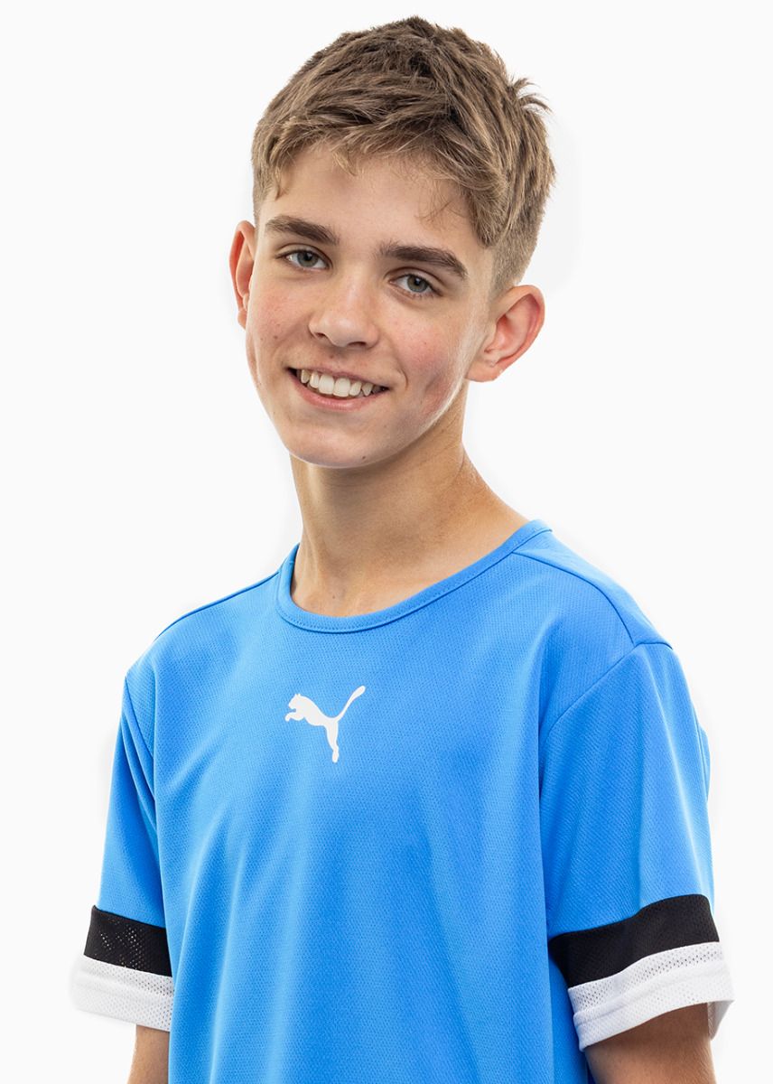 PUMA Dětský Sportovní Set Tričko Šortky teamRISE Jersey Jr 704938 02/704943 02 PUMA Dětský Sportovní Set Tričko Šortky teamRISE Jersey Jr 704938 02/704943 02