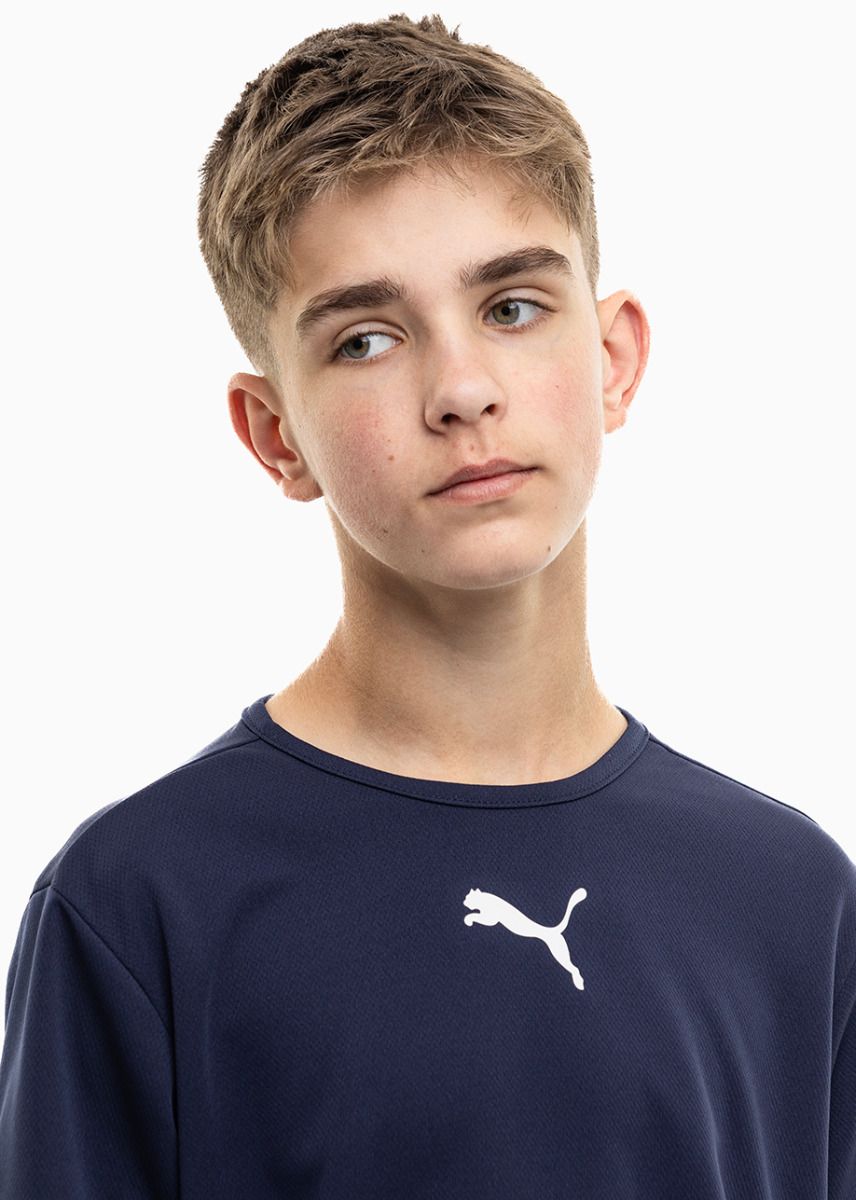 PUMA Dětský Sportovní Set Tričko Šortky teamRISE Jersey Jr 704938 06/704943 06 PUMA Dětský Sportovní Set Tričko Šortky teamRISE Jersey Jr 704938 06/704943 06