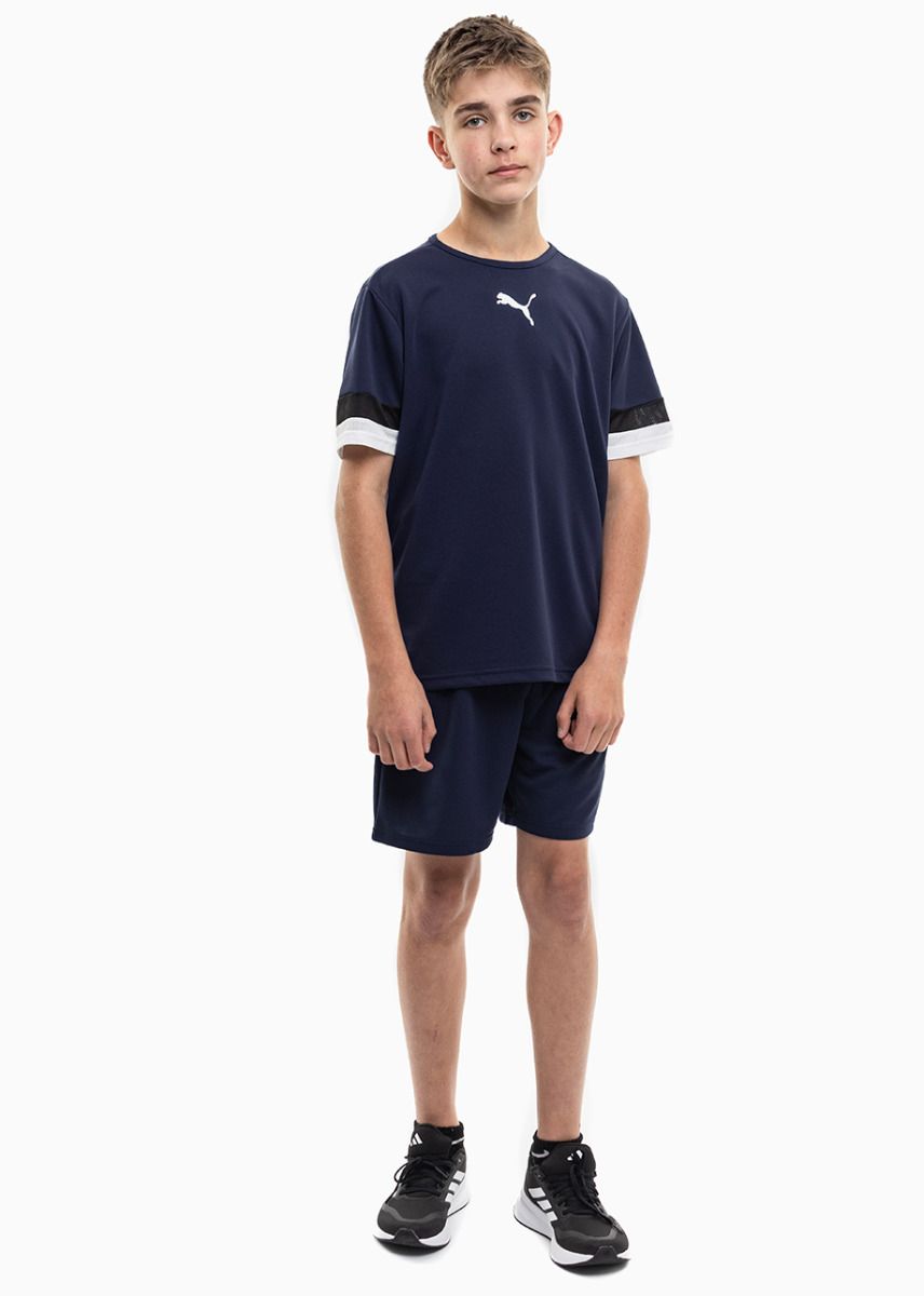 PUMA Dětský Sportovní Set Tričko Šortky teamRISE Jersey Jr 704938 06/704943 06 PUMA Dětský Sportovní Set Tričko Šortky teamRISE Jersey Jr 704938 06/704943 06
