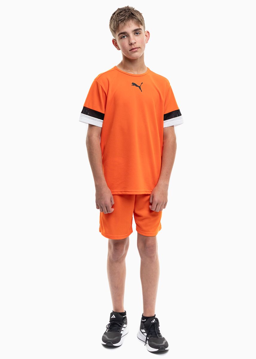 PUMA Dětský Sportovní Set Tričko Šortky teamRISE Jersey Jr 704938 08/704943 08 PUMA Dětský Sportovní Set Tričko Šortky teamRISE Jersey Jr 704938 08/704943 08