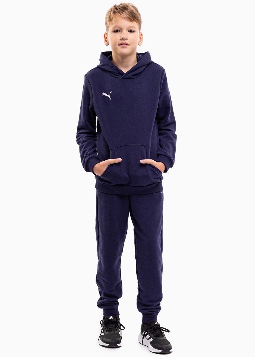 Puma Dětská tepláková souprava teamGOAL 23 Casuals Hoody Jr 656711 06/656713 06