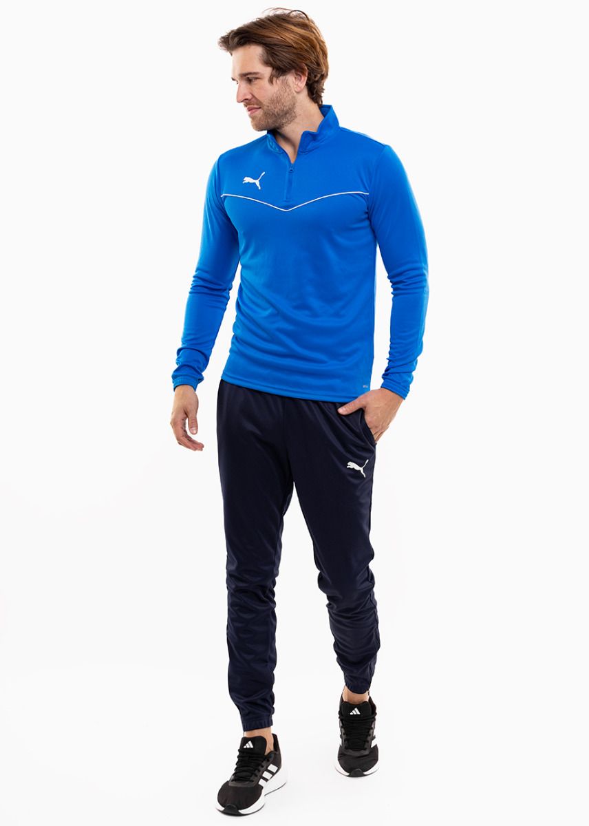 PUMA Pánská tepláková souprava teamRISE 1/4 Zip Top 657394 02/657390 06