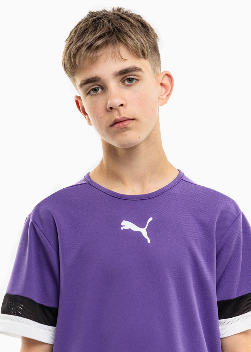PUMA Pro Děti Tričko teamRISE Jersey Jr 704938 10 PUMA Pro Děti Tričko teamRISE Jersey Jr 704938 10