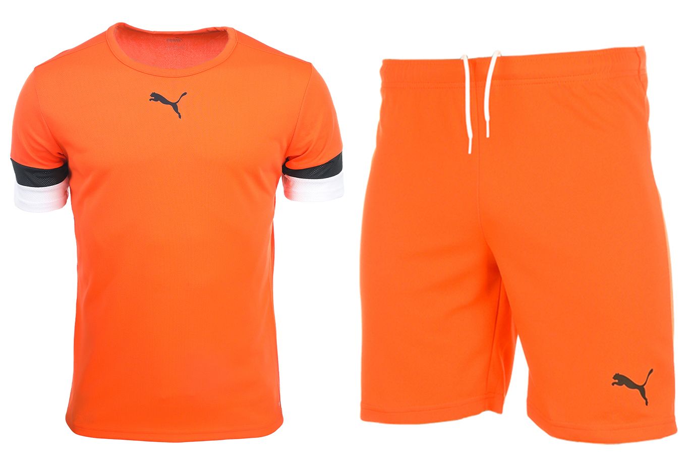 PUMA Pánský sportovní set Tričko Šortky teamRISE Jersey 704932 08/704942 08