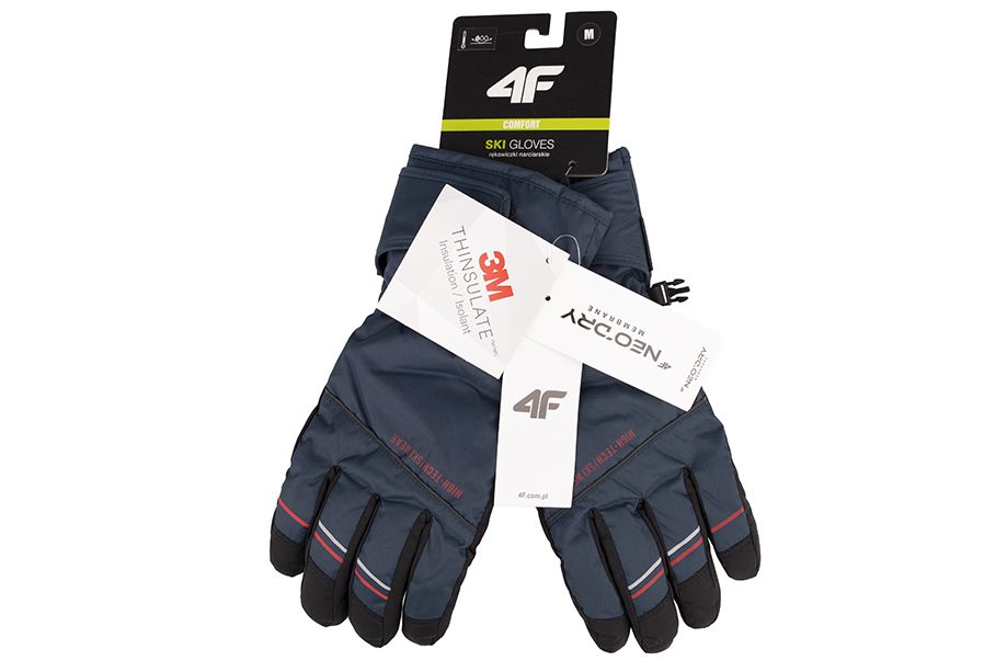 4F Pánské lyžařské rukavice H4Z22 REM002 31S