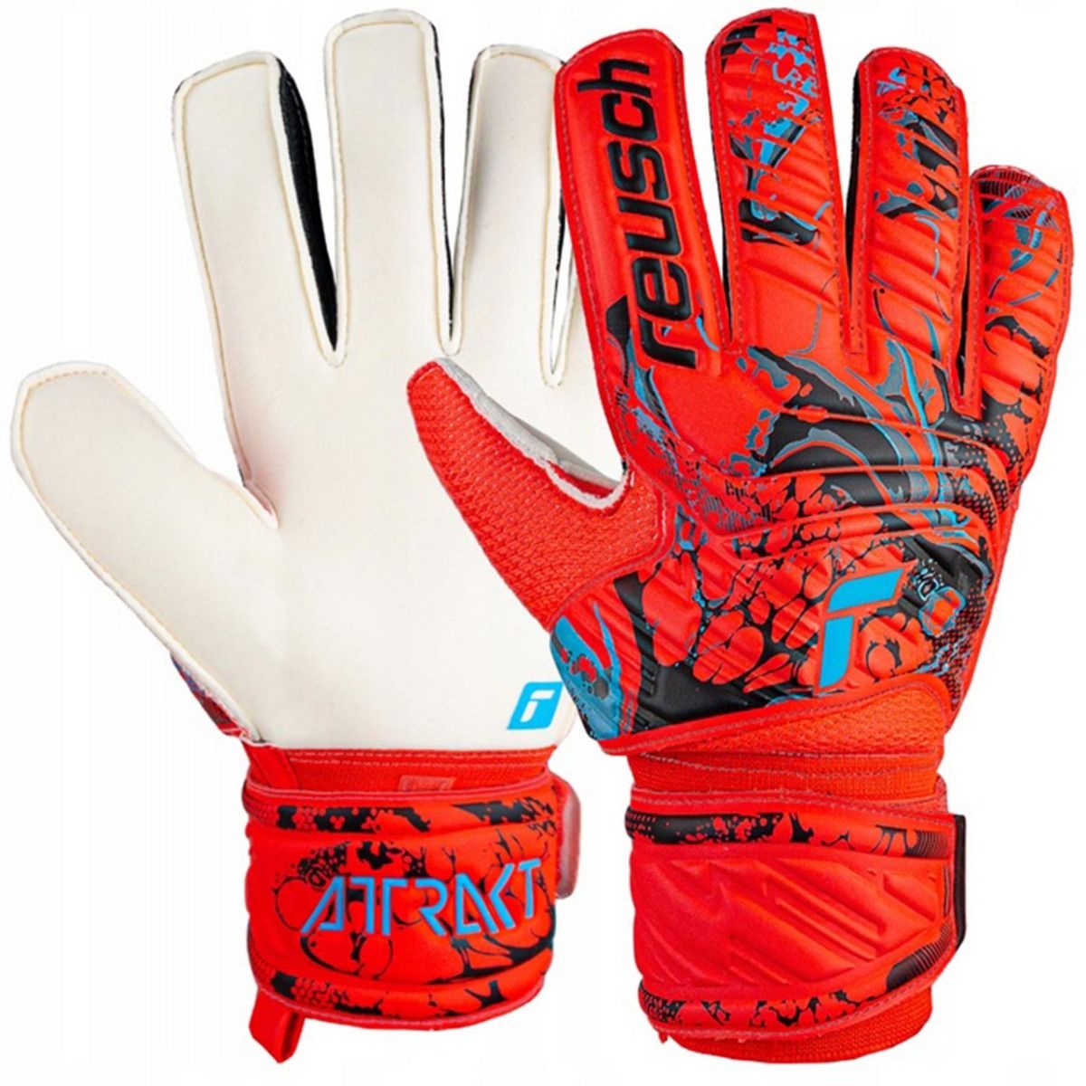 Reusch Brankářské rukavice Attrakt Solid 5370515 3334 Reusch Brankářské rukavice Attrakt Solid 5370515 3334