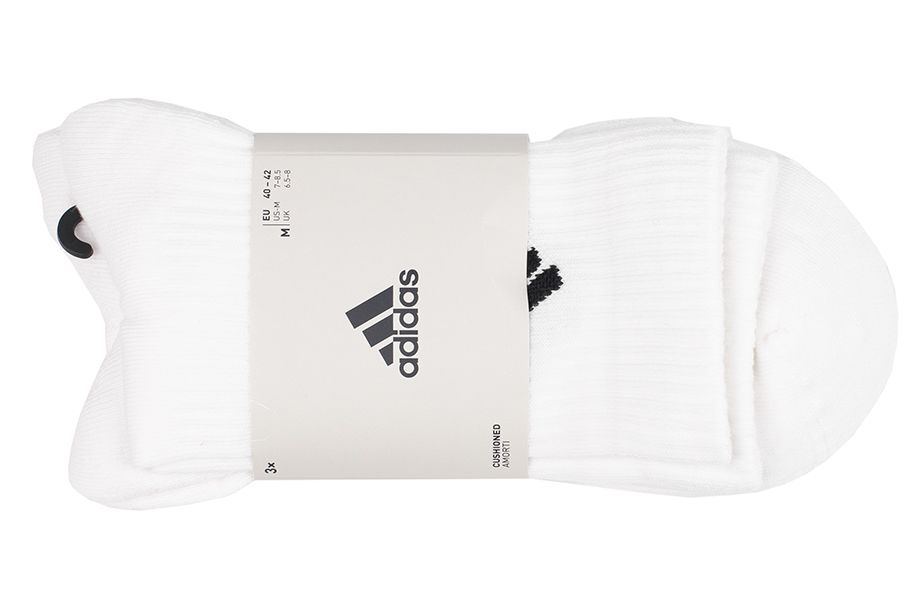 adidas Ponožky Cushioned Crew Socks 3P HT3446