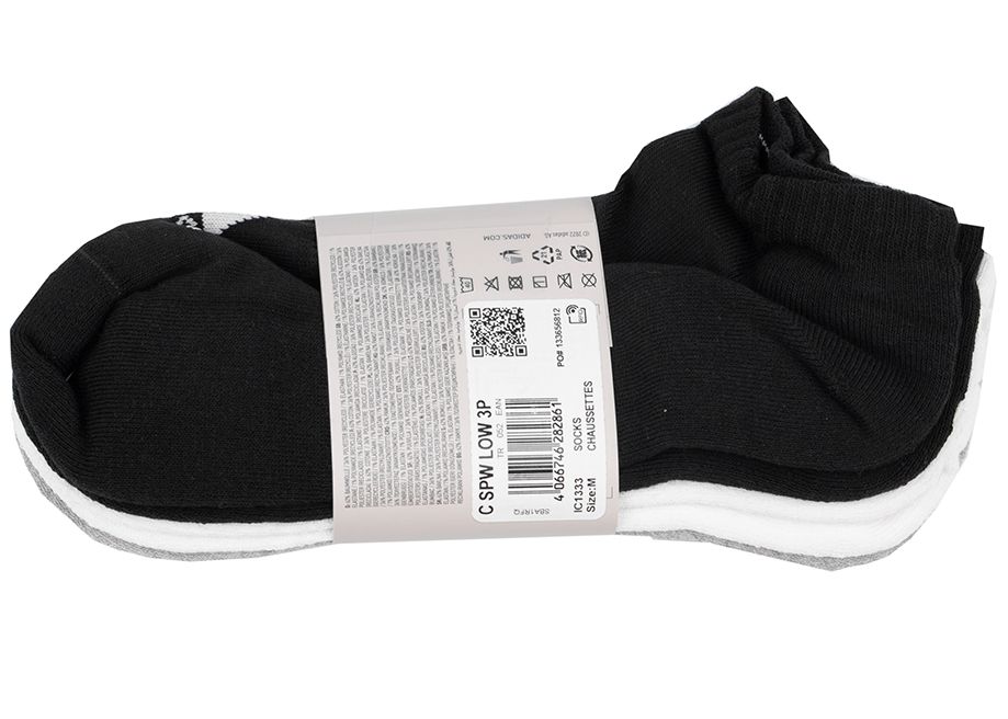 adidas Ponožky Cushioned Low-Cut Socks 3P IC1333