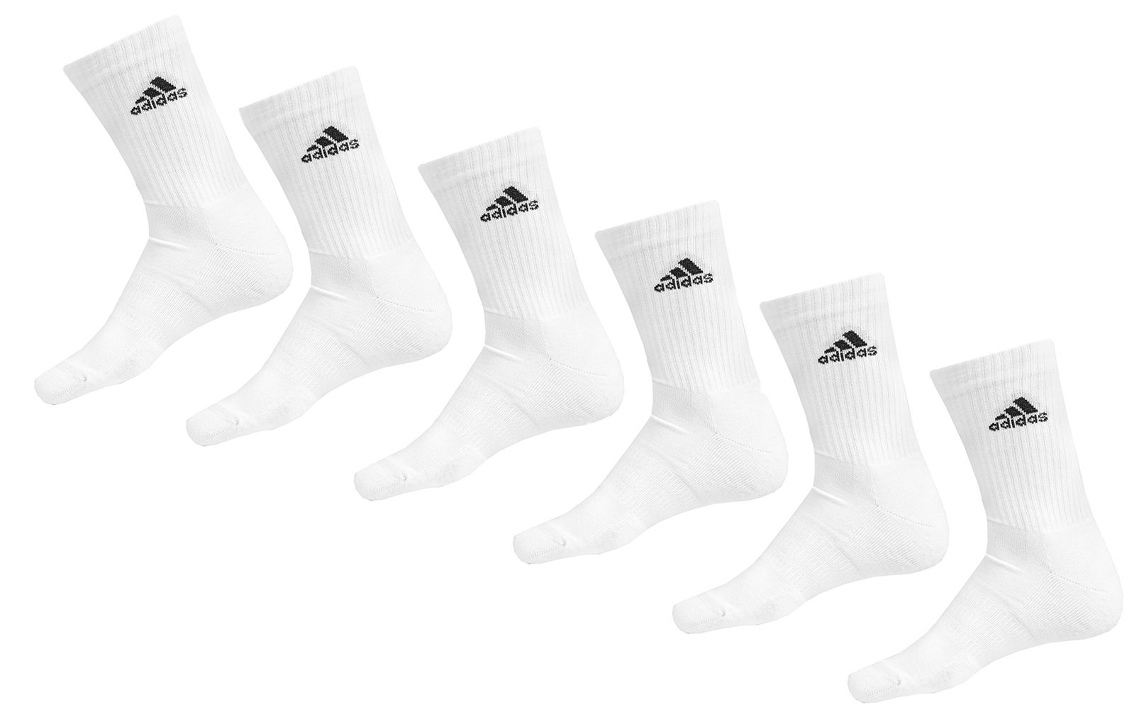 adidas Ponožky Cushioned Sportswear Crew Socks 6-Pack HT3453 adidas Ponožky Cushioned Sportswear Crew Socks 6-Pack HT3453