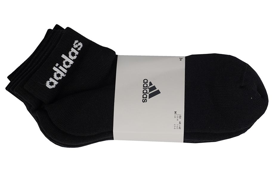 adidas Ponožky Linear Ankle Socks Cushioned Socks 3p IC1303