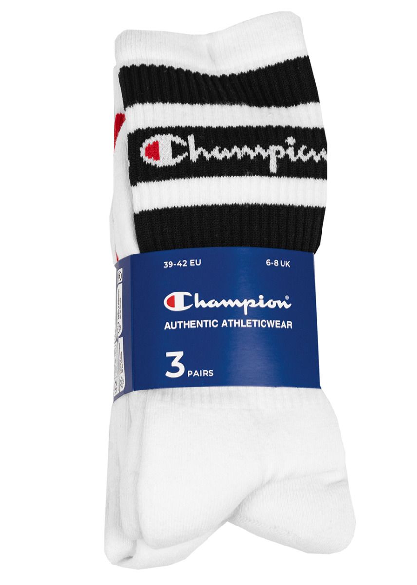 Champion Ponožky Crew 3-pack U20121 WW001