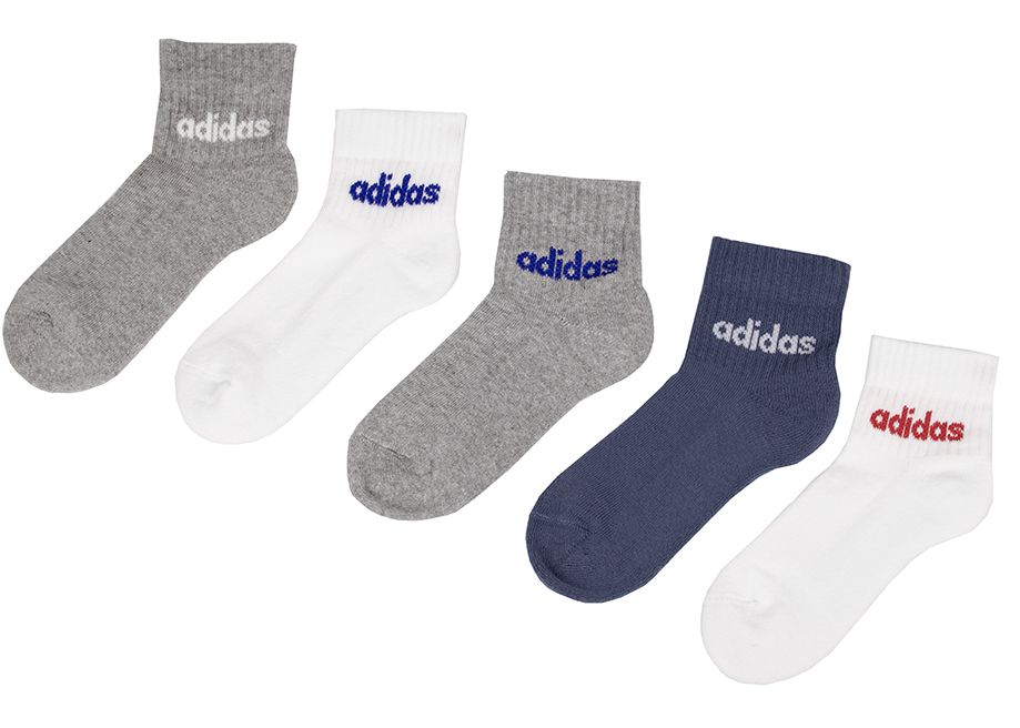 adidas Détské ponožky Linear Ankle Kids 5p IR8230