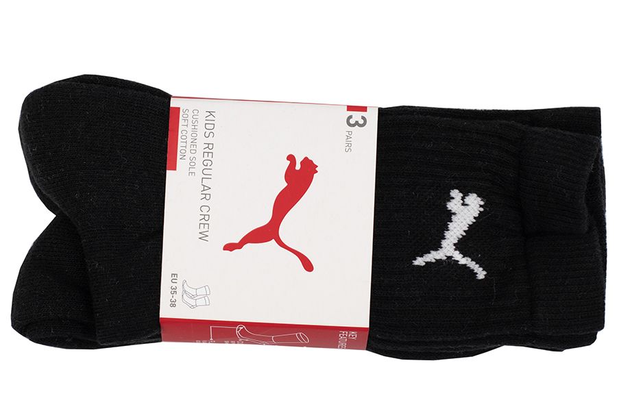 PUMA Dětské ponožky Sport Junior 3P 907958 01 PUMA Dětské ponožky Sport Junior 3P 907958 01
