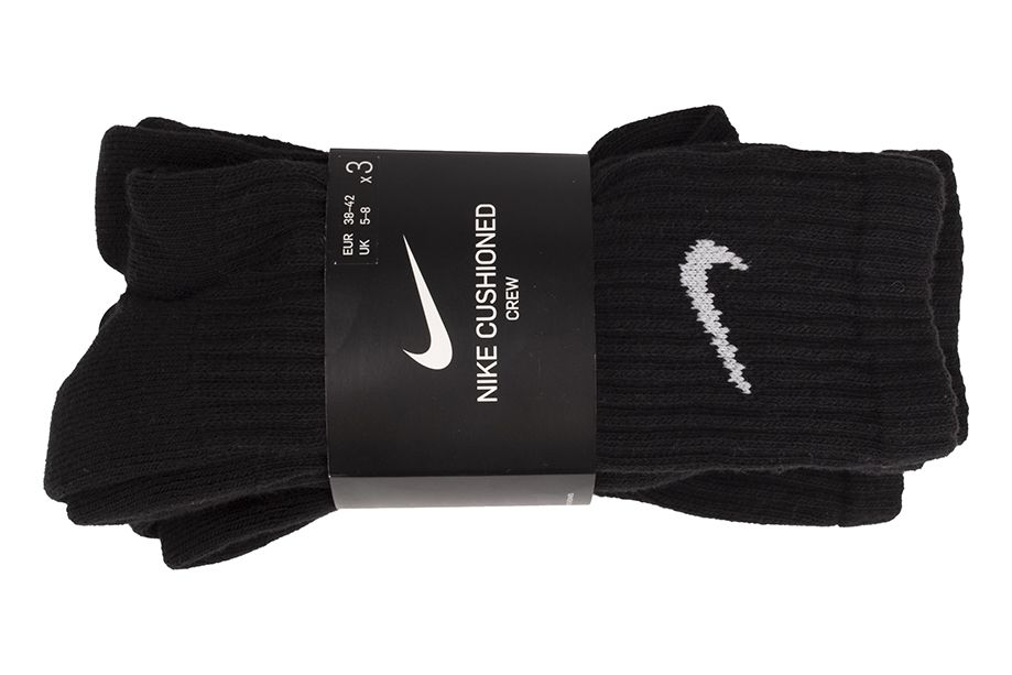 Nike Ponožky Value Cotton Crew SX4508 001 Nike Ponožky Value Cotton Crew SX4508 001
