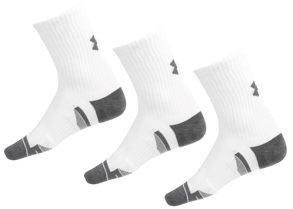 Under Armour Ponožky Performance Cotton 3pack 1379530 100