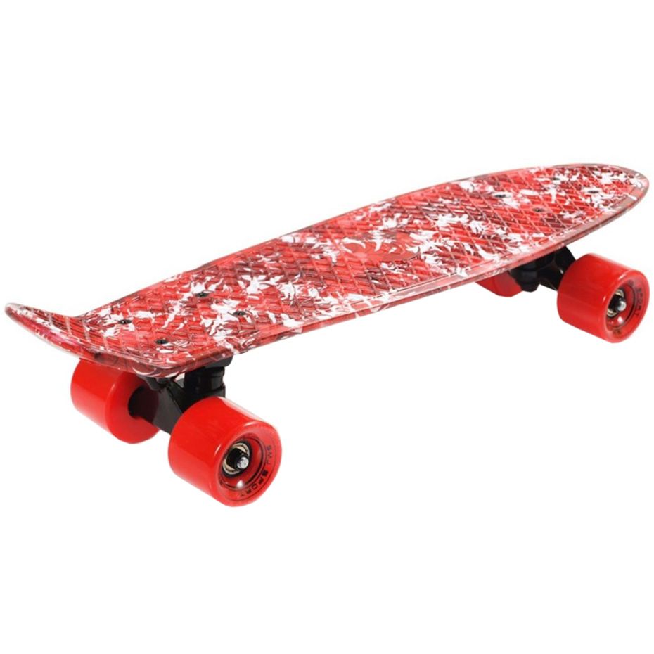 SMJ Skateboard UT-2206 Red Jungle