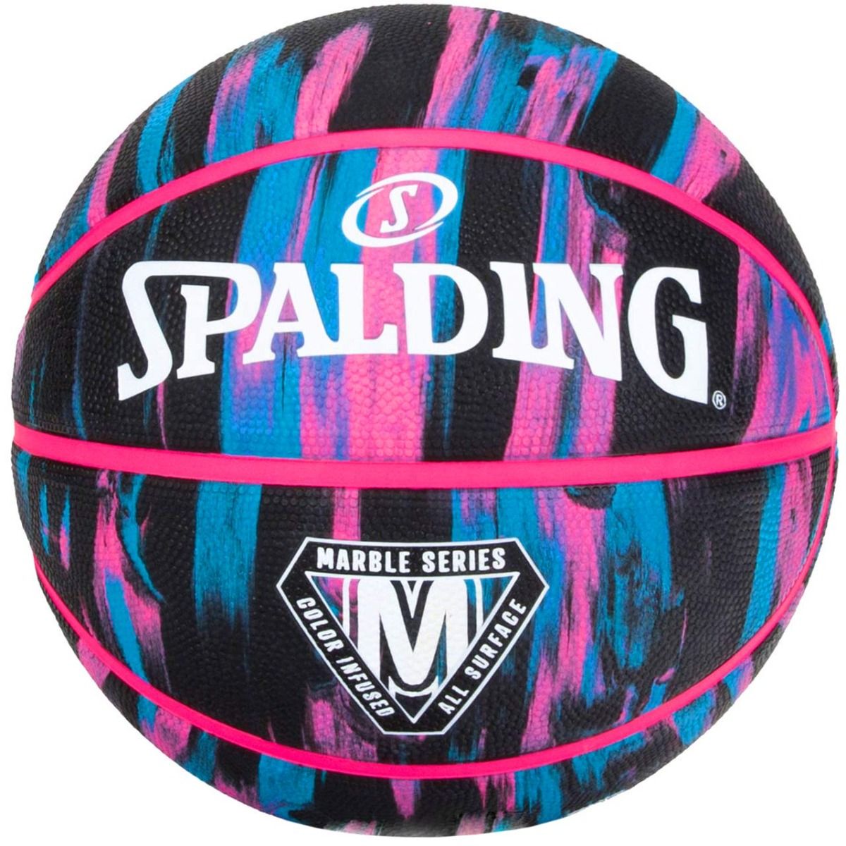 Spalding Basketbalový míč Marble 84400Z