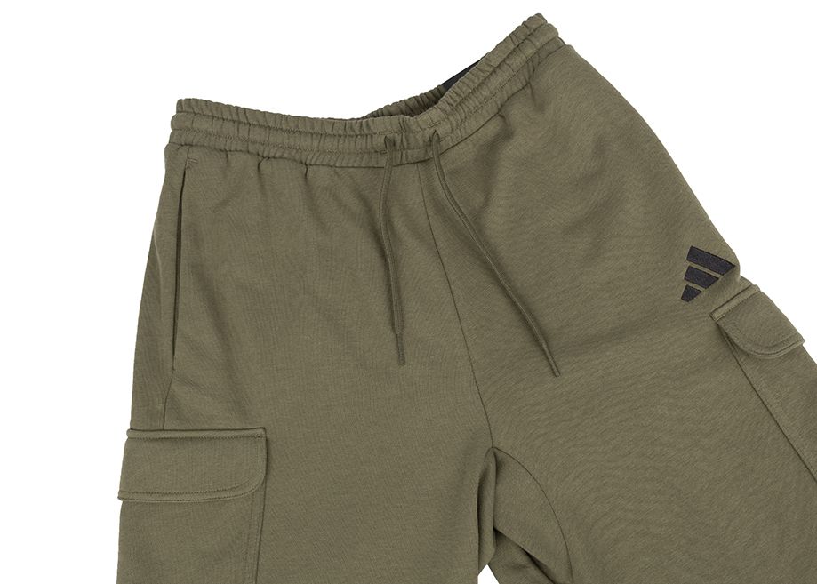 adidas Pánské kraťasy Essentials Feel Cozy French Terry Cargo JE6292 adidas Pánské kraťasy Essentials Feel Cozy French Terry Cargo JE6292