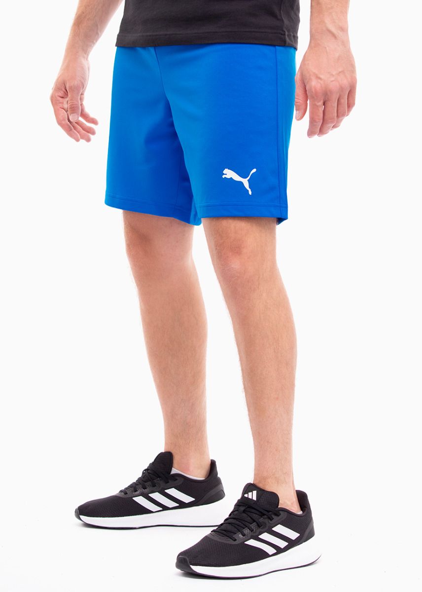 PUMA Pánské Krátké Kalhoty teamRISE Short Electric Blue Lemo 704942 02 EUR M OUTLET