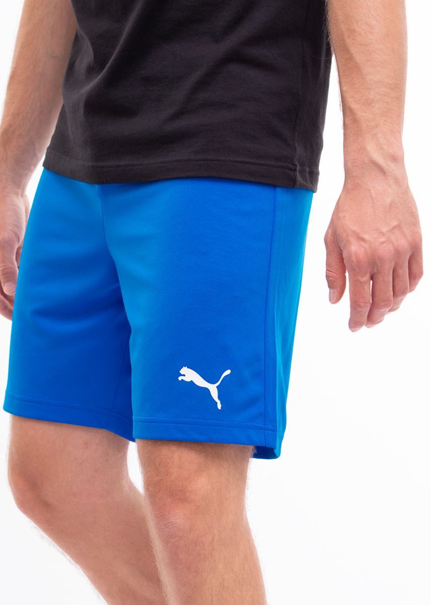 PUMA Pánské Krátké Kalhoty teamRISE Short Electric Blue Lemo 704942 02 EUR M OUTLET