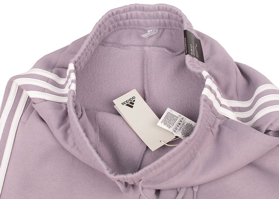 adidas Dámské kalhoty Essentials 3-Stripes Fleece Cuffed IR5403