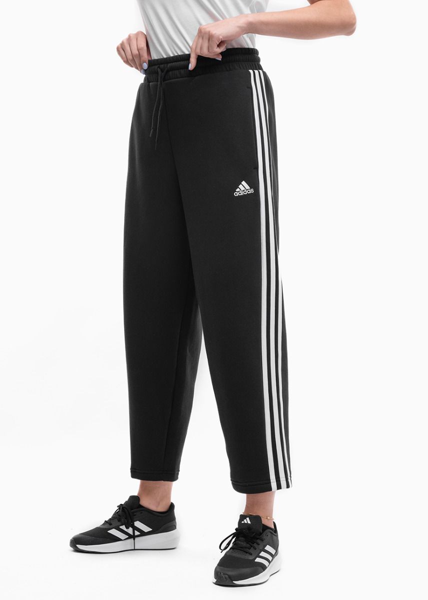 adidas Dámské tepláky Essentials 3-Stripes Open Hem Fleece HZ5748