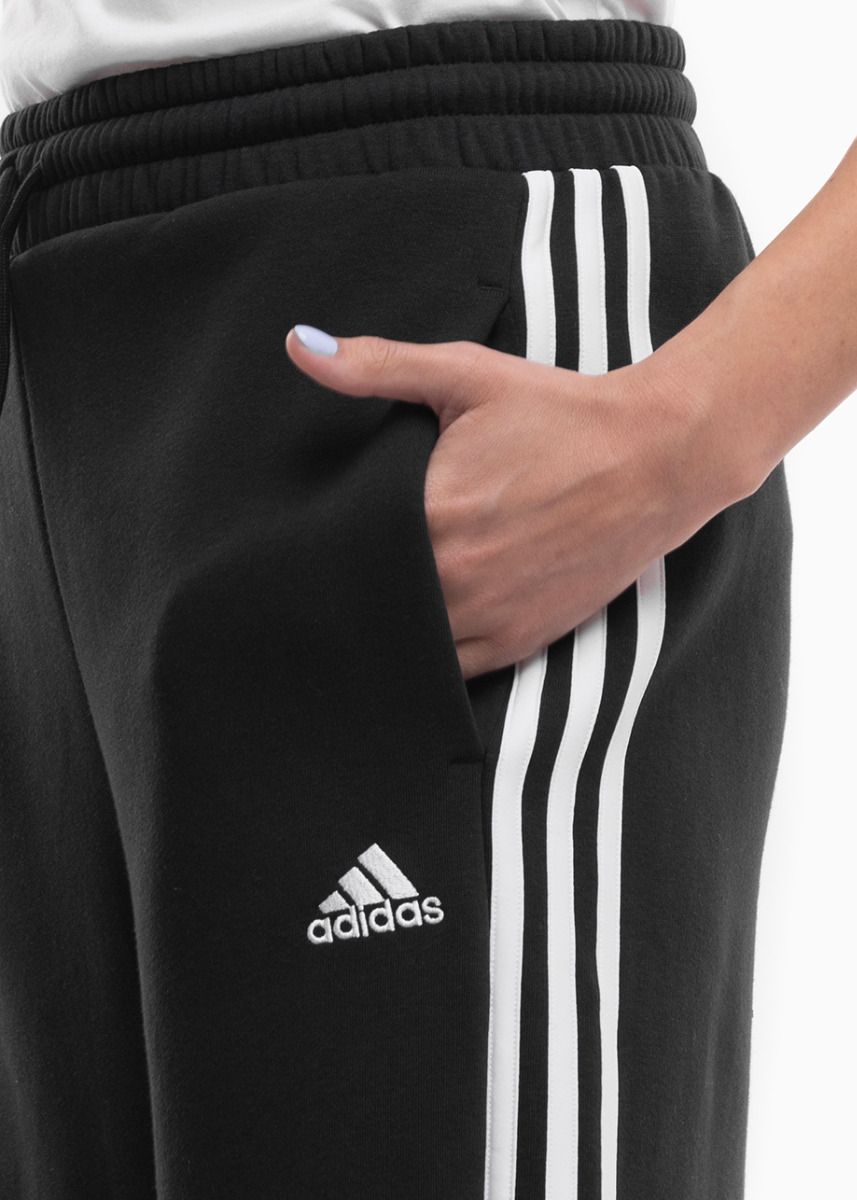 adidas Dámské tepláky Essentials 3-Stripes Open Hem Fleece HZ5748